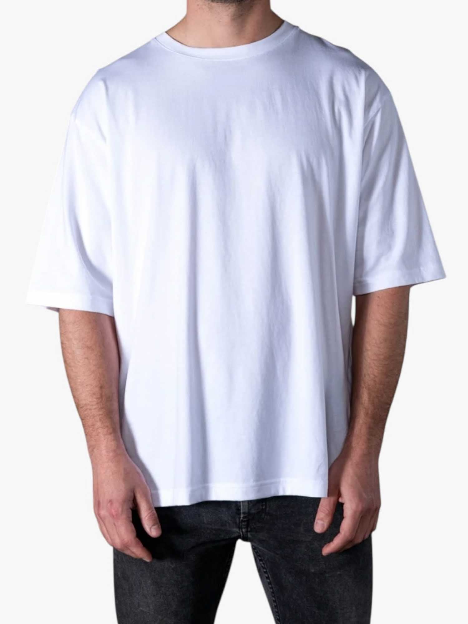 Chris Prima Cotton Oversize T-Shirt White