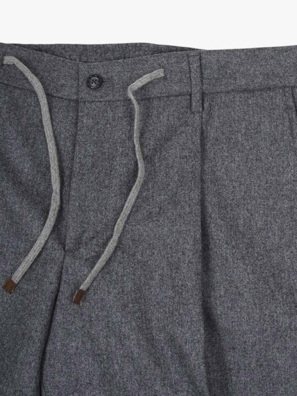 Flannel Trousers Grey