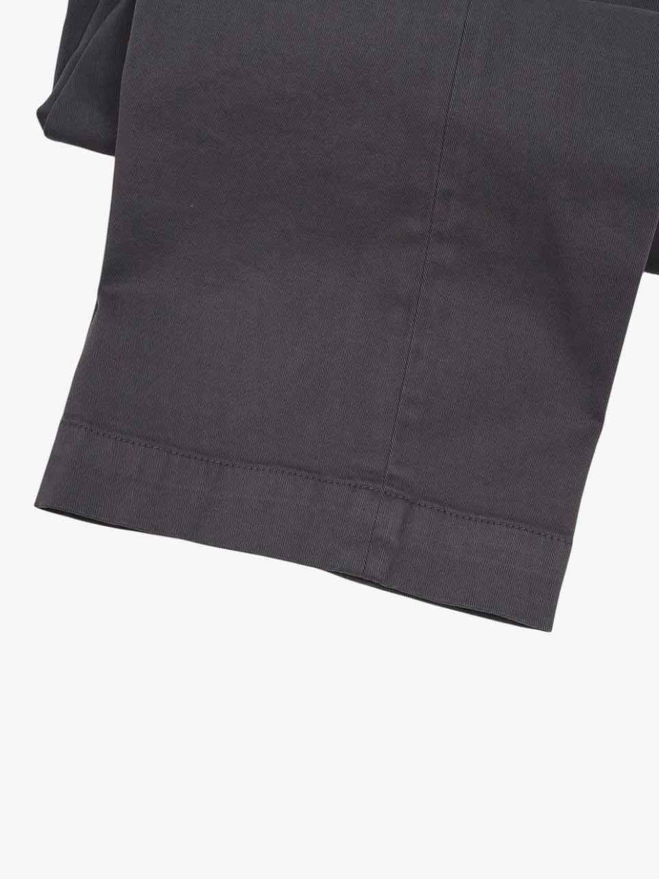 Regular Fit Cotton Trousers Grey
