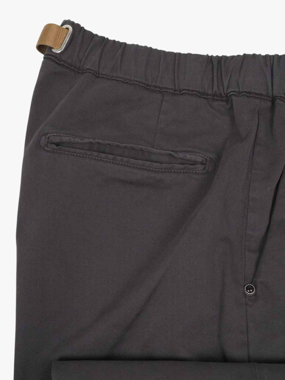 Regular Fit Cotton Trousers Grey