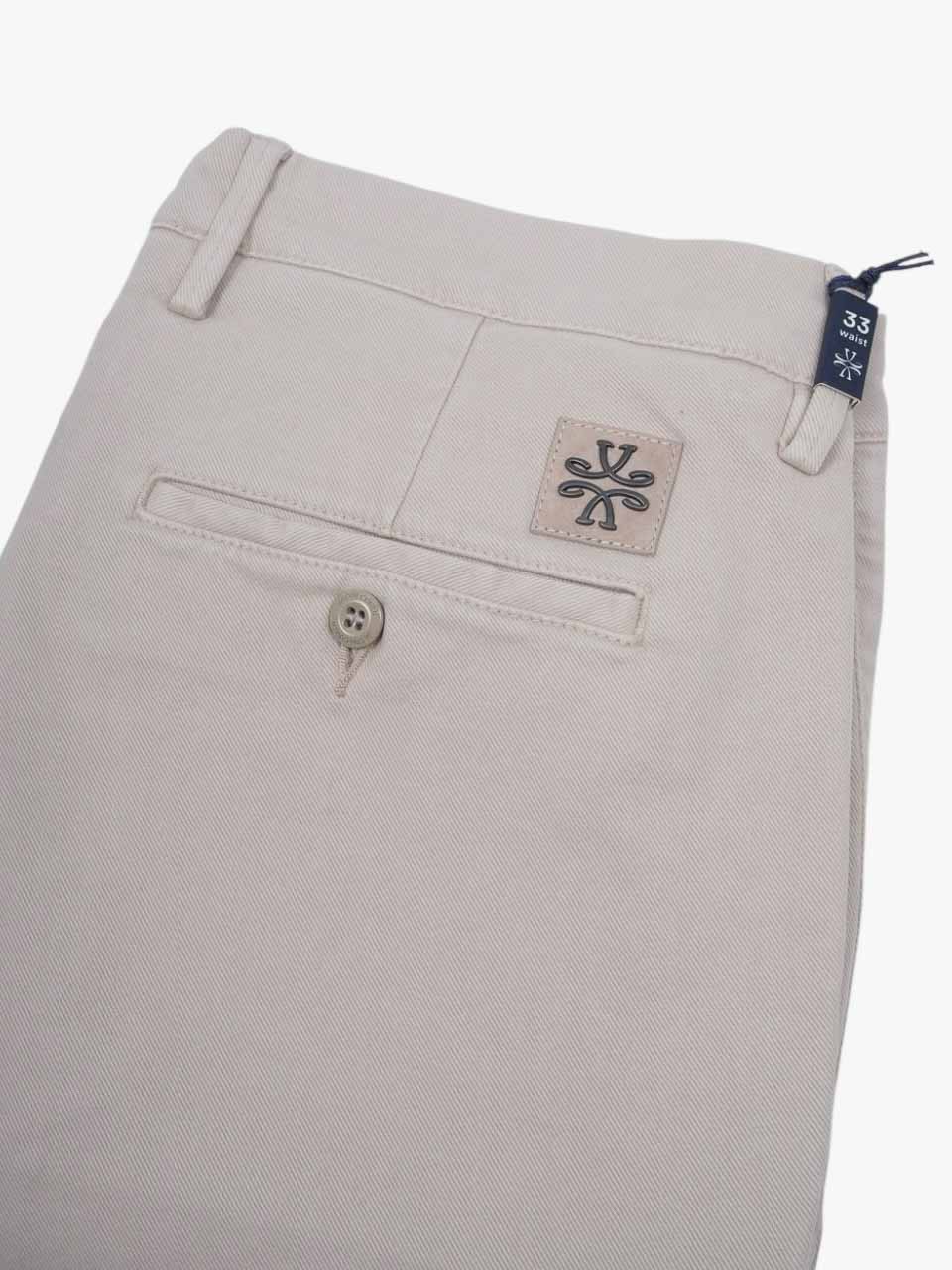 Cotton Trousers Beige