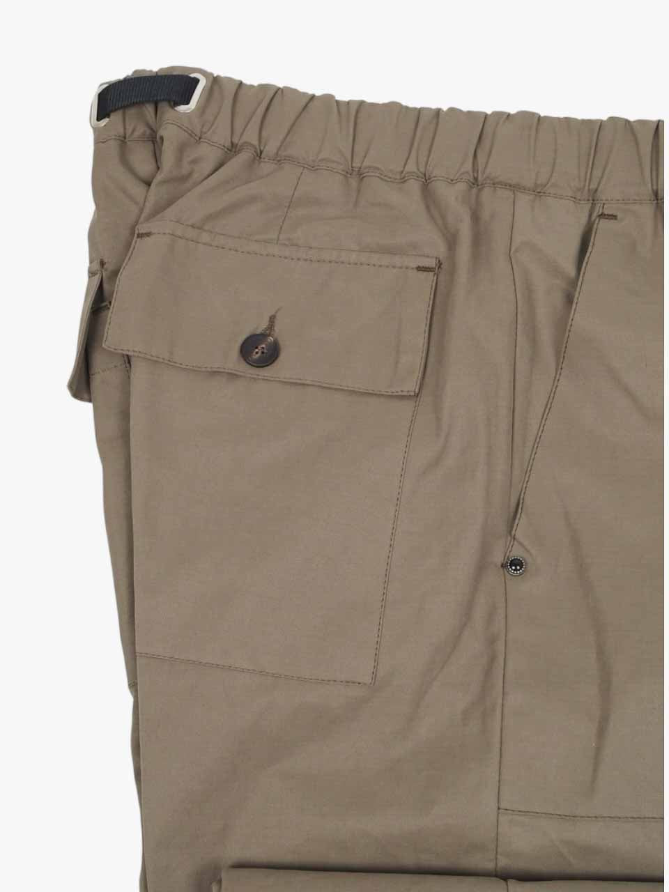 Cotton Loose Fit Trousers Green