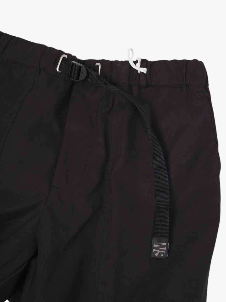 Cotton Loose Fit Trousers Black