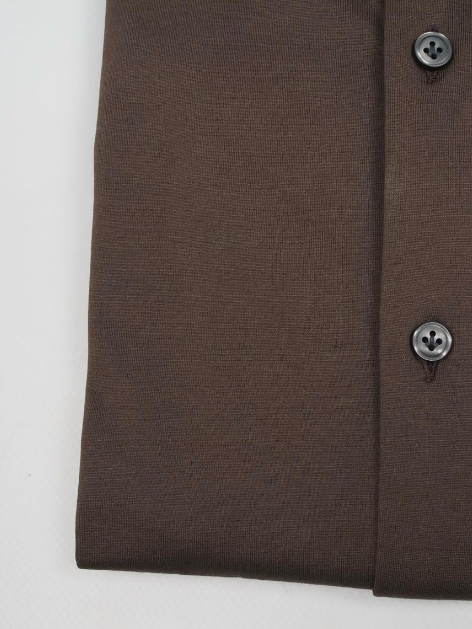 Jersey Luxury Shirt Brown