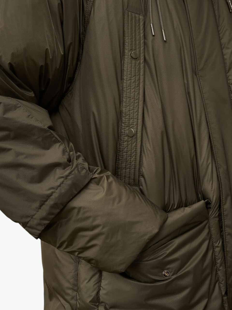 Down Shield Jacket Gunmetal
