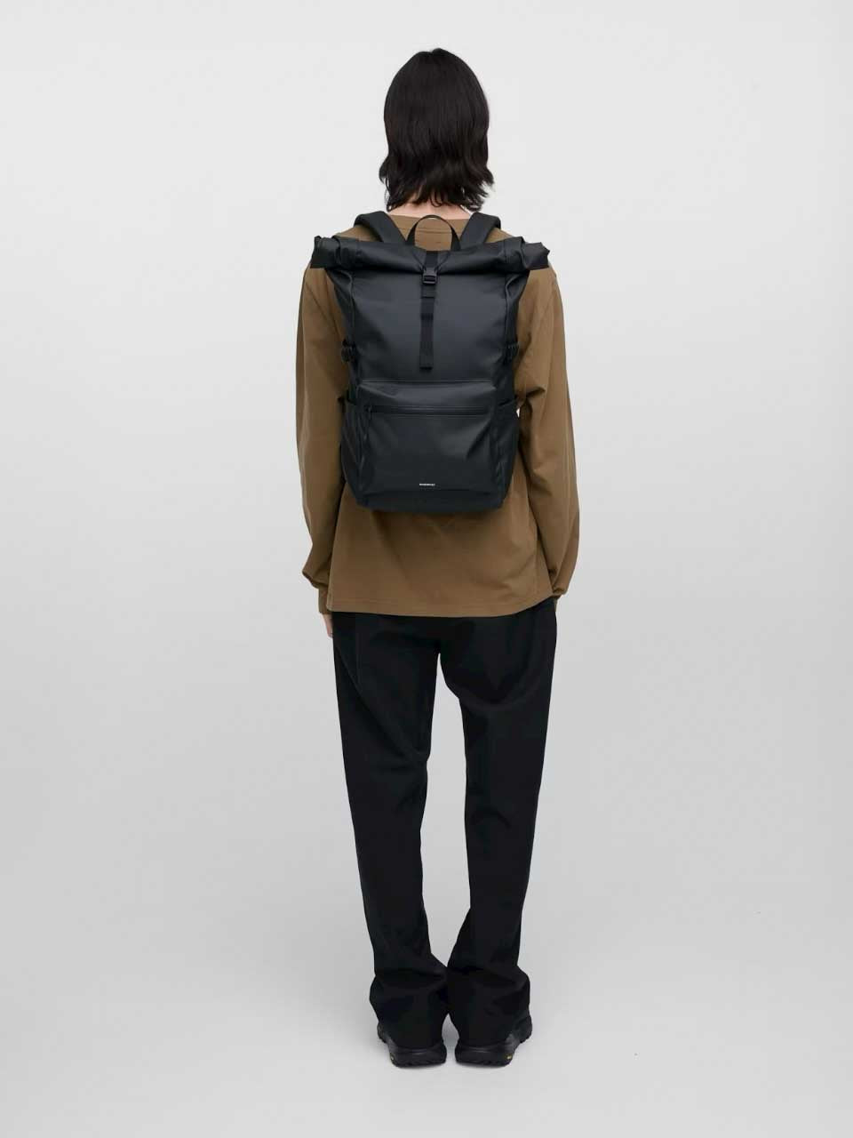 Stream Rolltop Backpack L Black