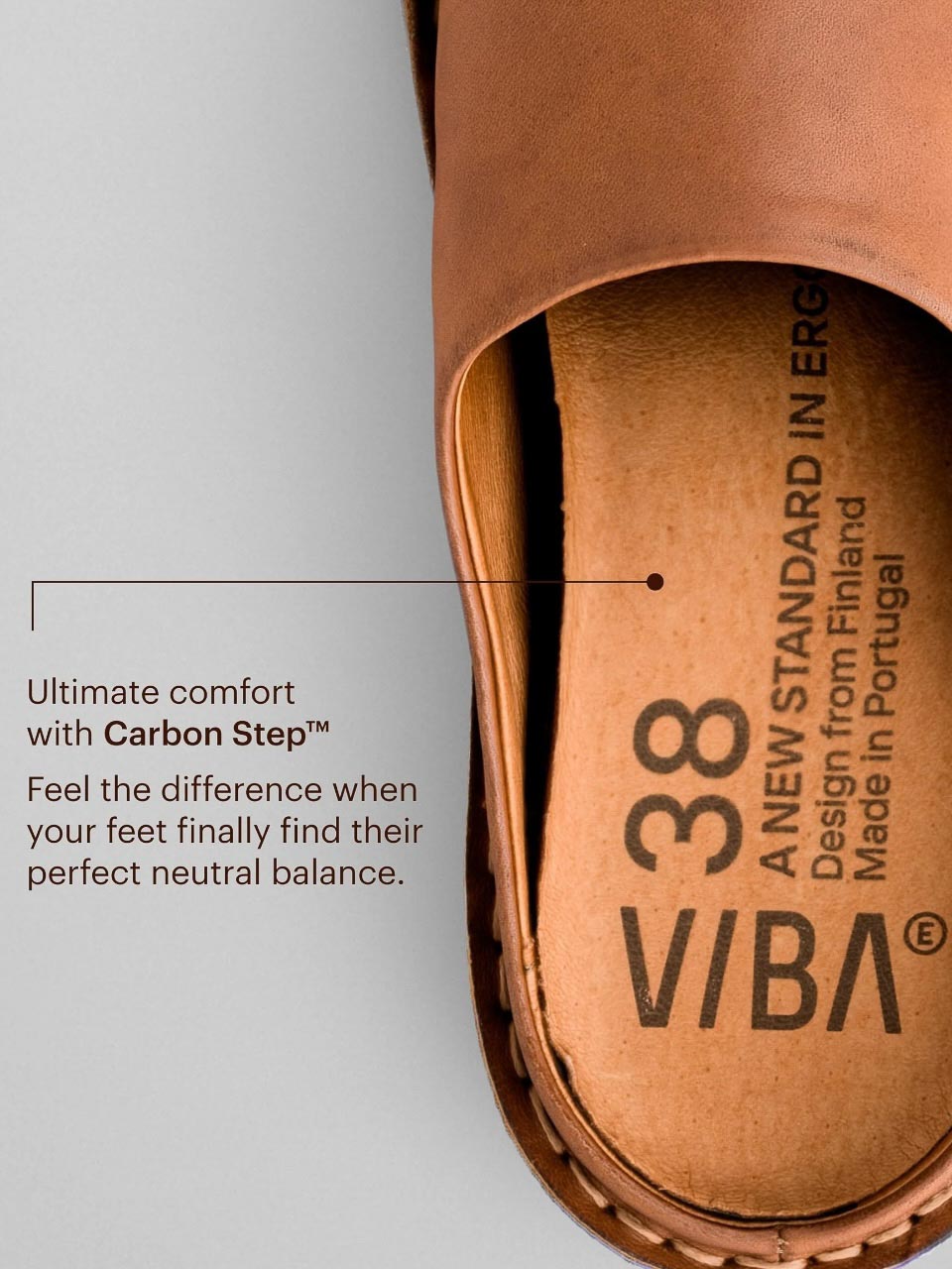 Roma Leather Sandals Cognac Brown