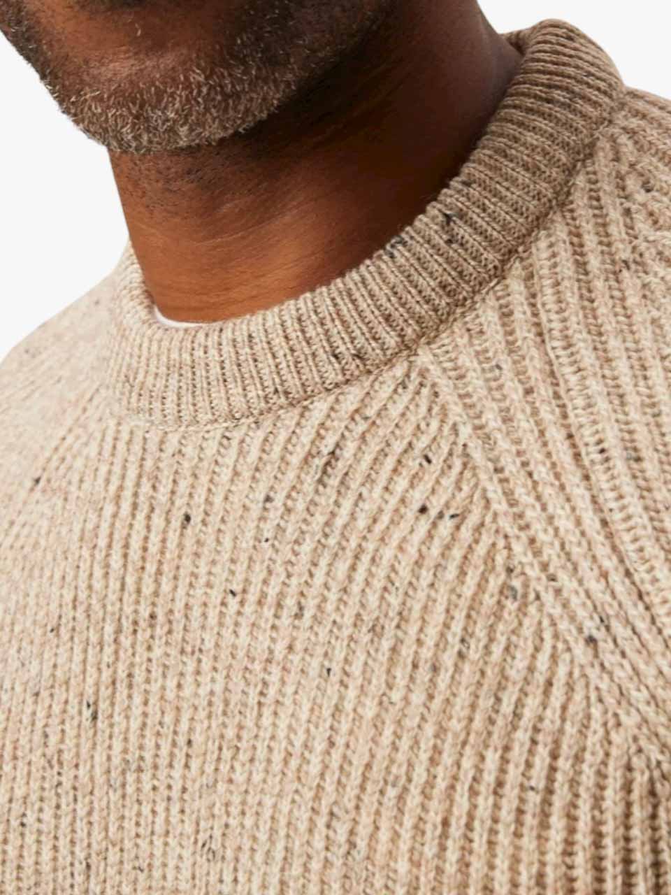 Peregrine Knitted Crew Neck Beige