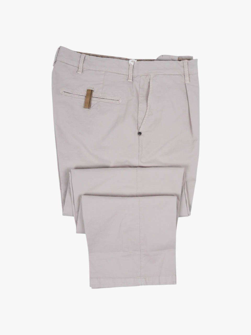 Prima Cotton Regular Fit Trousers Beige