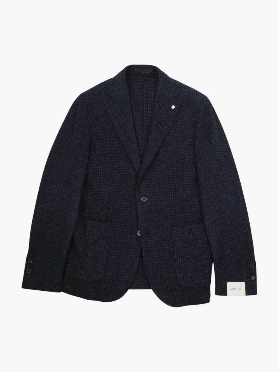 Knitted Wool Jacket Navy