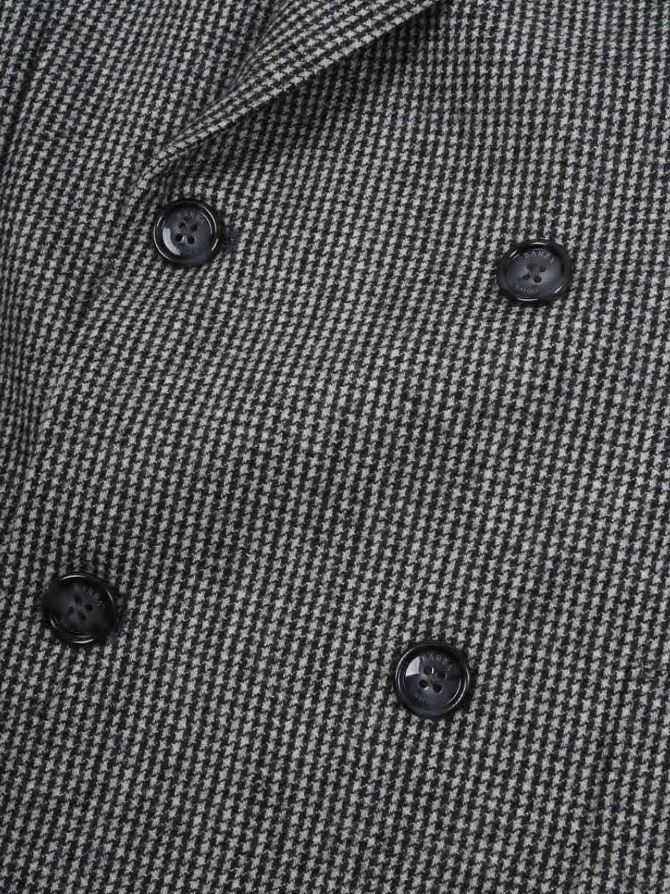 Light Flannel DB Blazer Dogtooth Grey/black