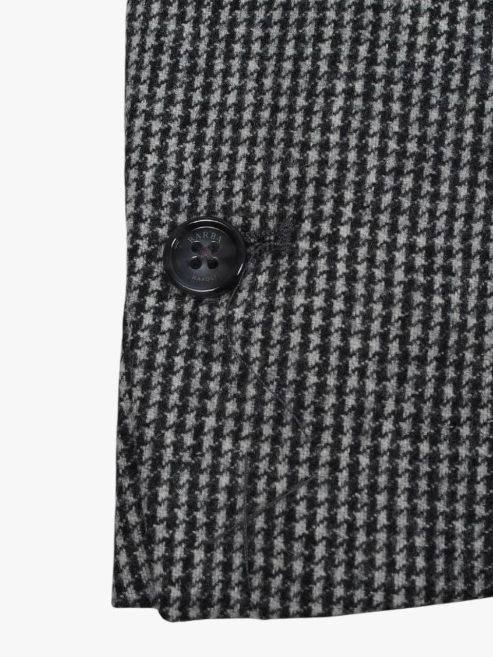 Light Flannel DB Blazer Dogtooth Grey/black